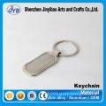 Wholesale cheap any shape blank metal key chains with custom logo keychain